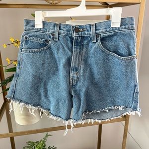 Levis Strauss regular fit High Waist Cut Off